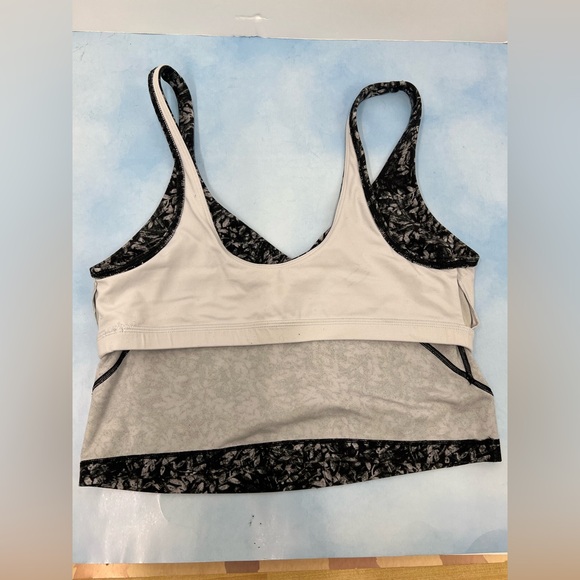 Lululemon Align Tank Top Womens Black Floral Blossom, size 10 - Picture 8 of 10